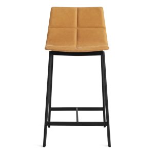 BluDot Between Us Leather Counter Stool